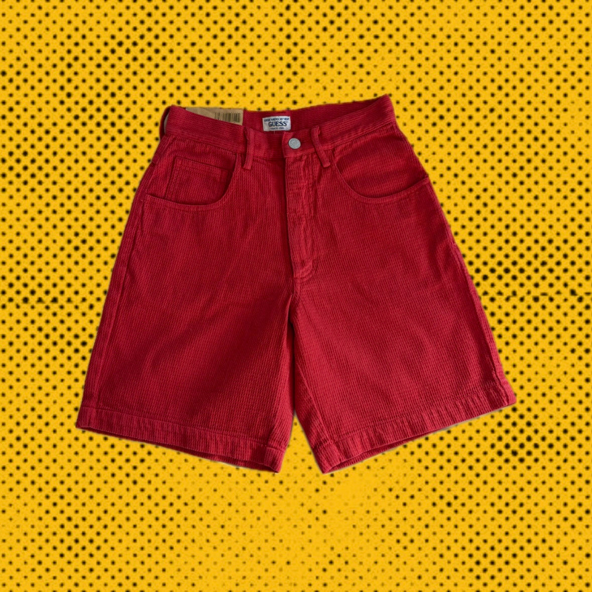 GUESS DEADSTOCK CORDUROY SHORTS 24" WAIST
