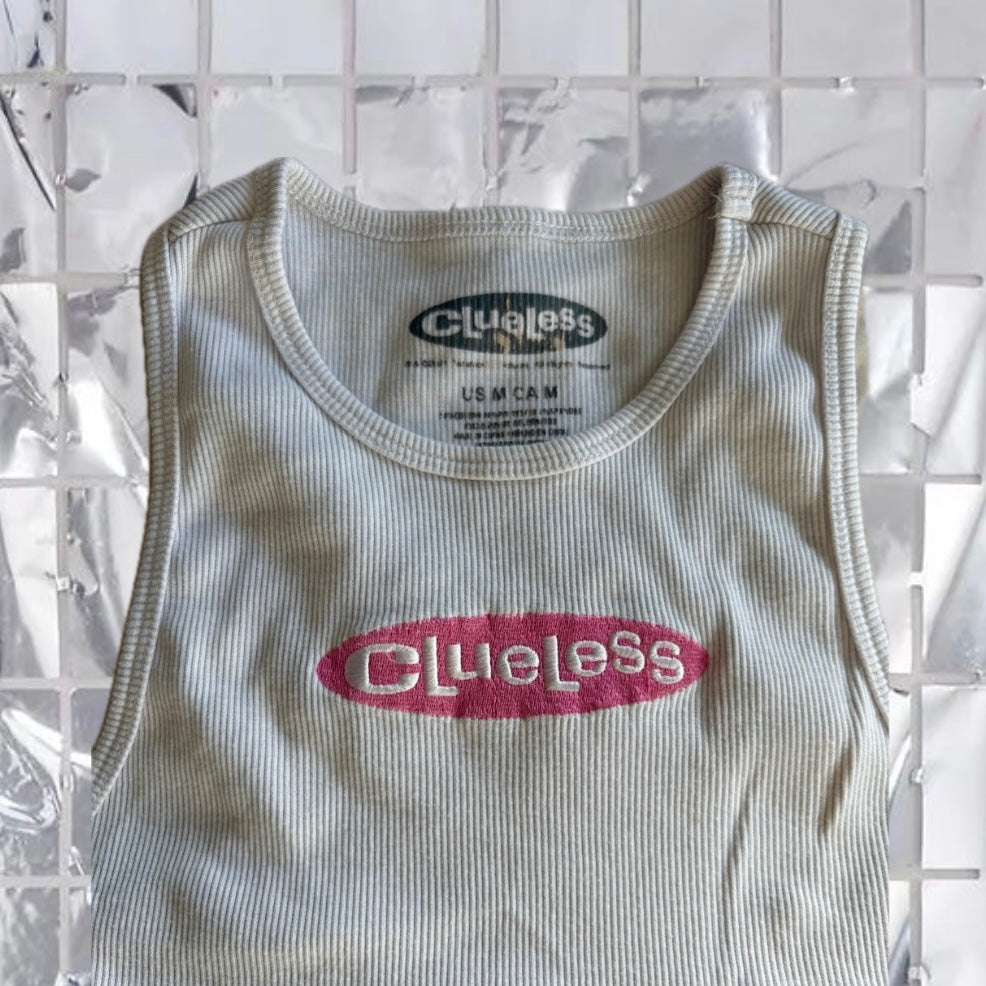 CLUELESS RIBBED TANK