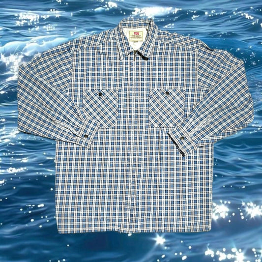 LEVI’S ZIP-UP SHIRT JACKET XL