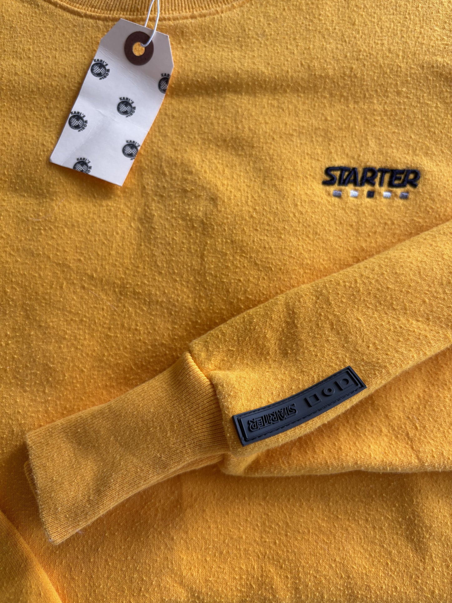 STARTER CREWNECK BRIGHT YELLOW